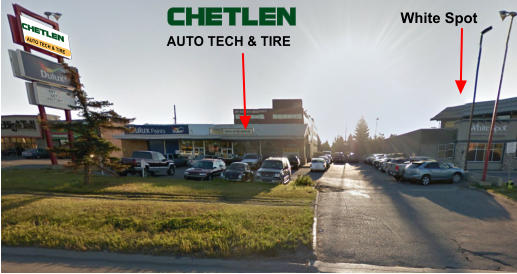 CHETLEN AUTO TECH & TIRE CHETLEN AUTO TECH & TIRE White Spot